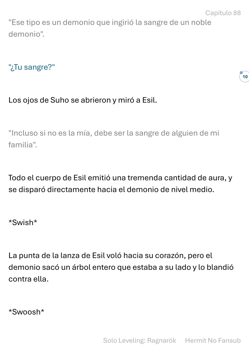 Página 11 del Manga