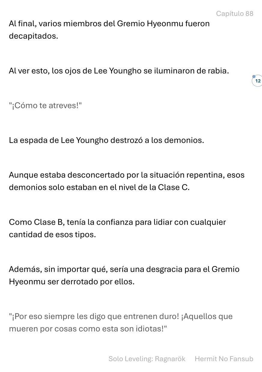 Página 13 del Manga