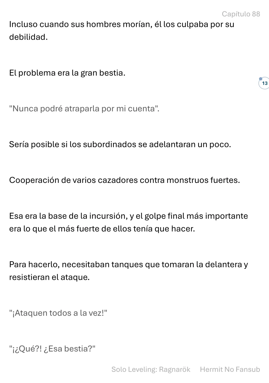 Página 14 del Manga