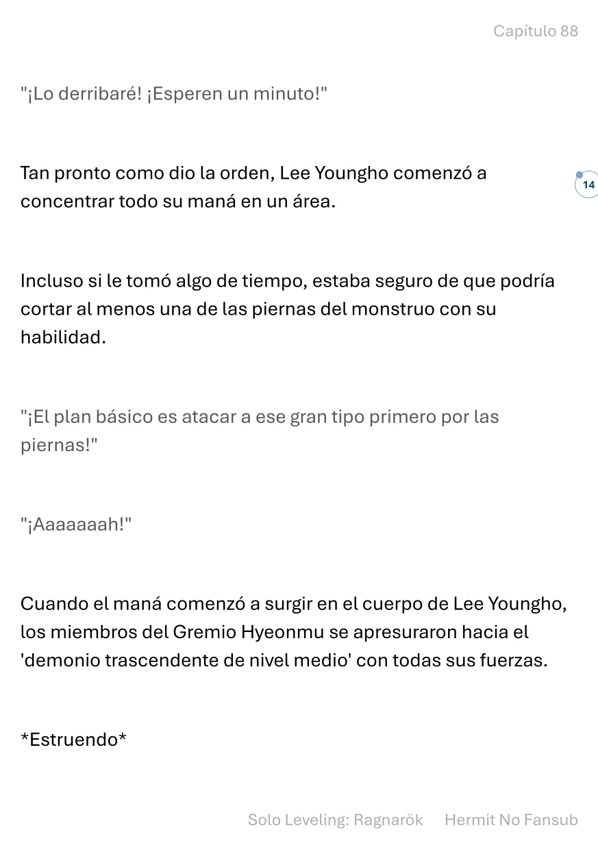 Página 15 del Manga