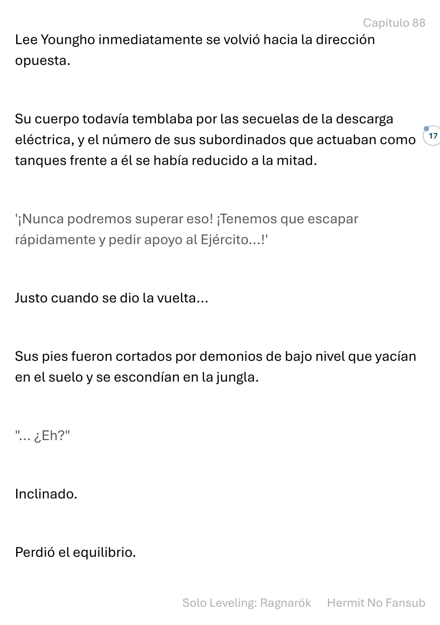 Página 18 del Manga