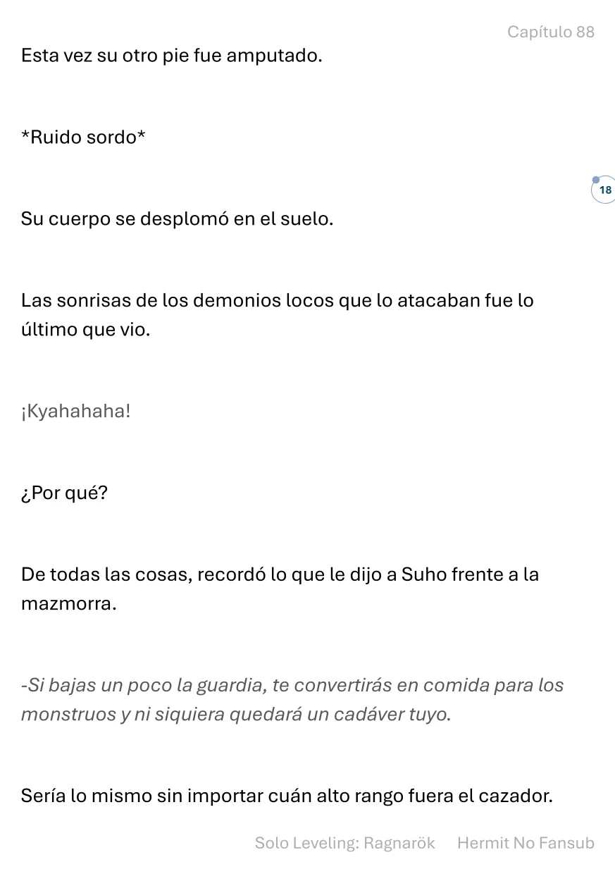 Página 19 del Manga