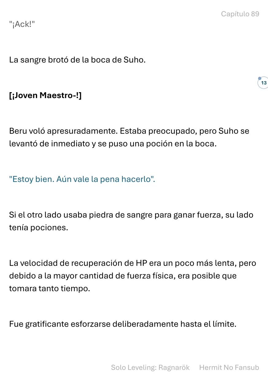 Página 14 del Manga