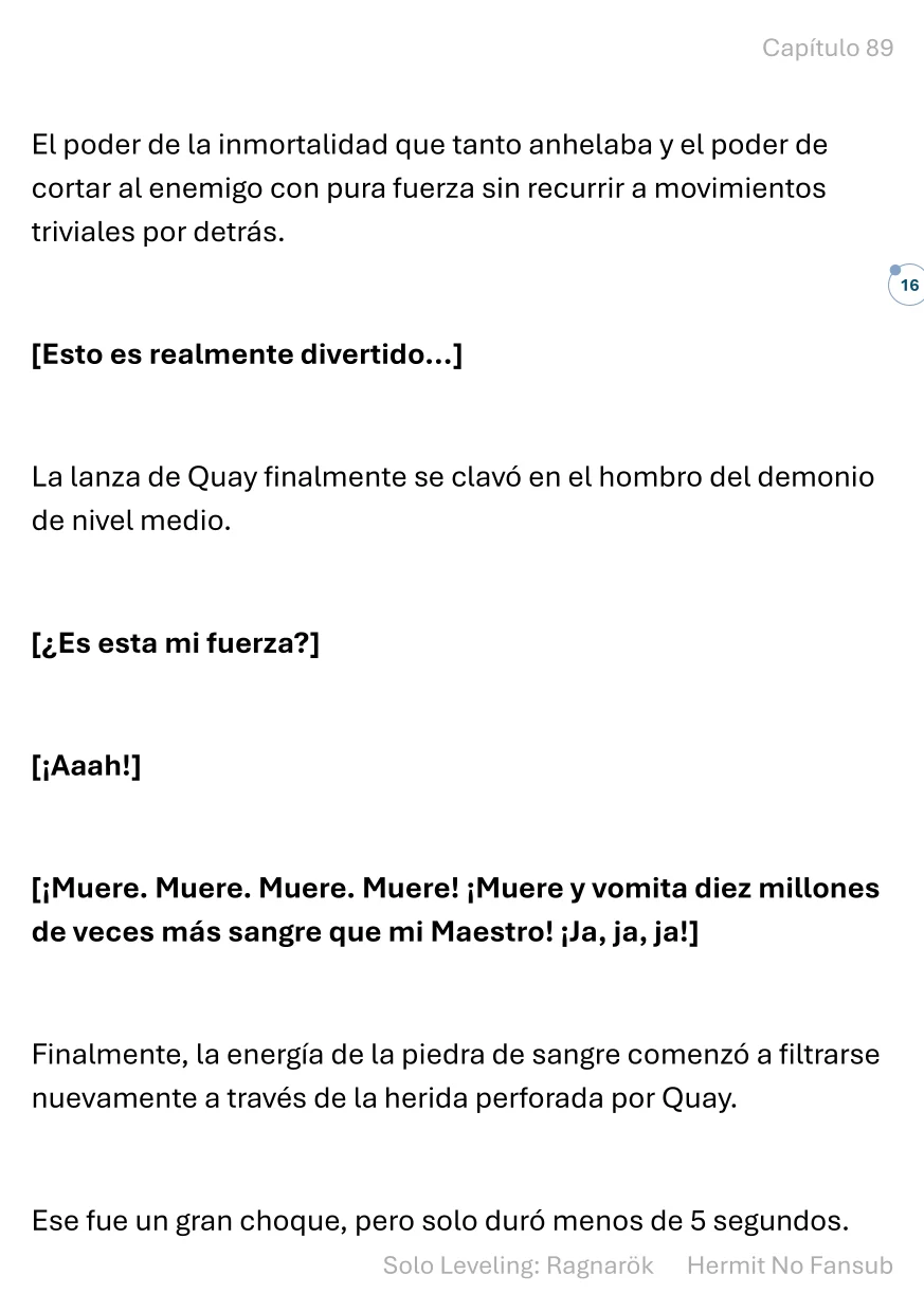 Página 17 del Manga