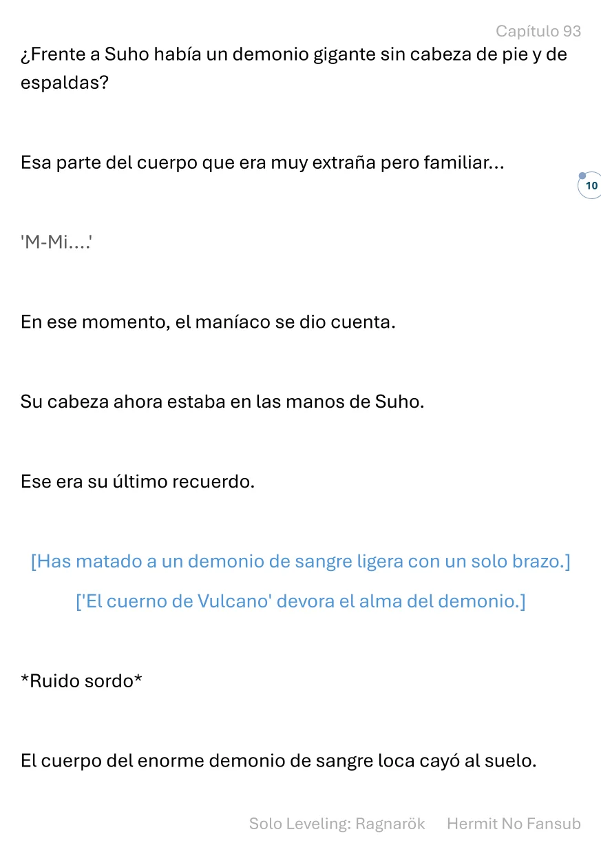 Página 11 del Manga