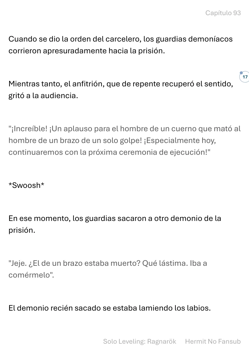 Página 18 del Manga