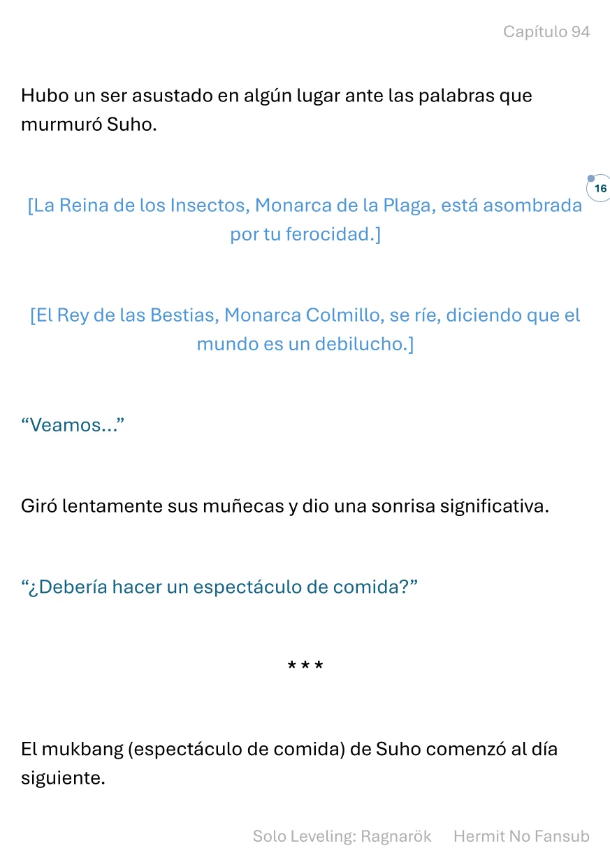 Página 17 del Manga