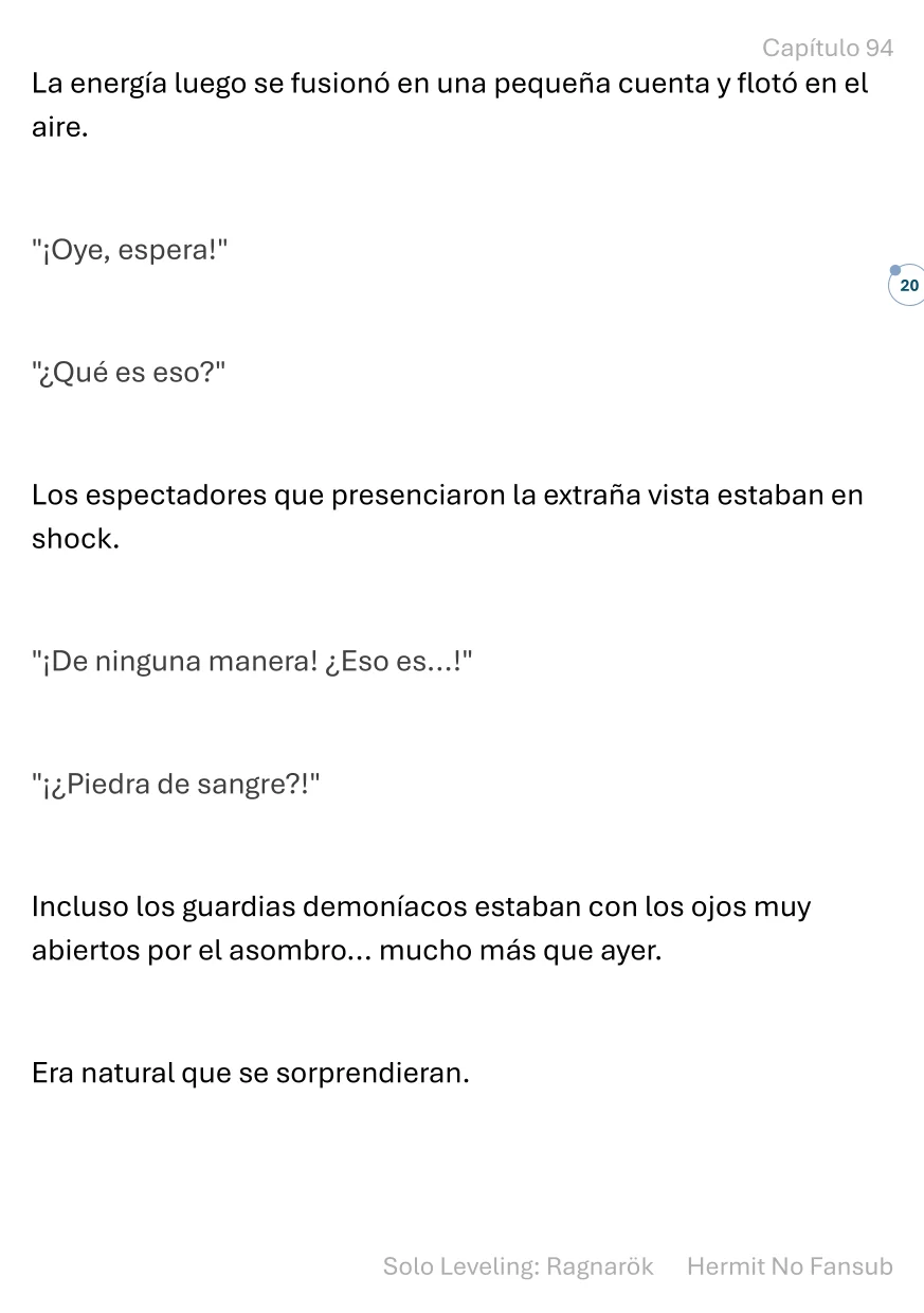 Página 21 del Manga