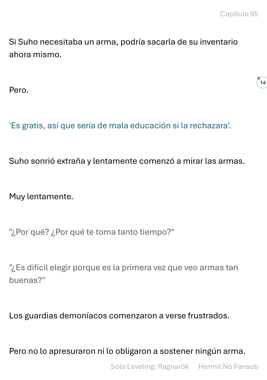 Página 15 del Manga