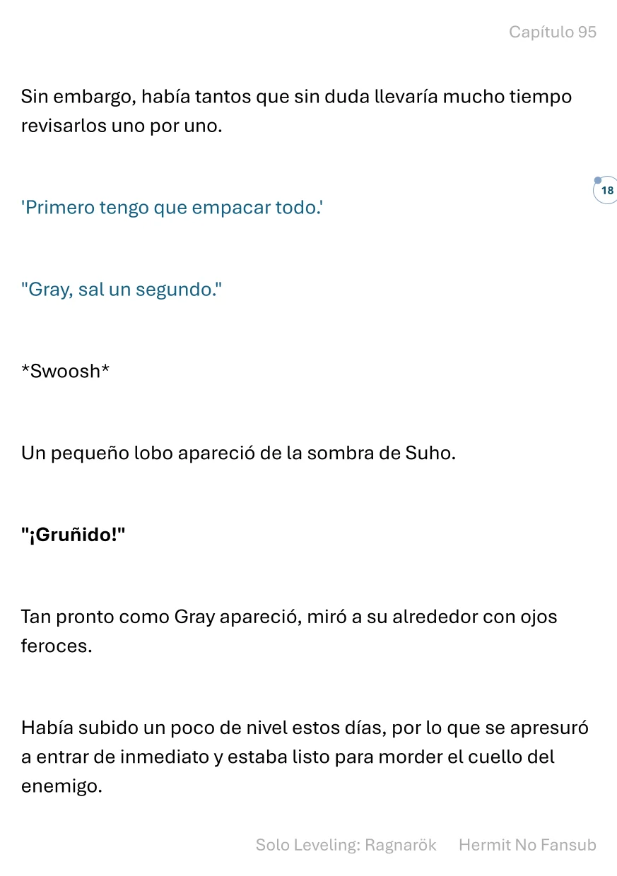 Página 19 del Manga