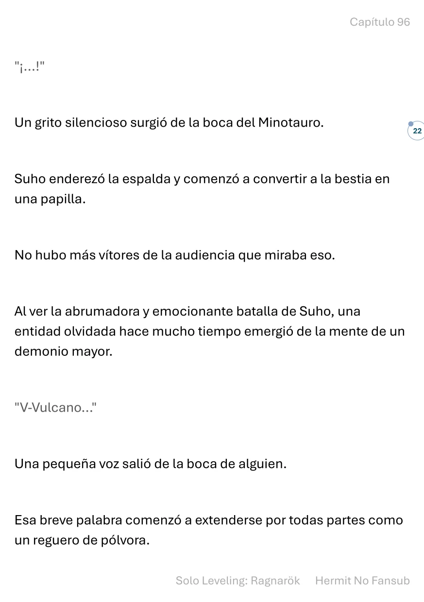 Página 23 del Manga