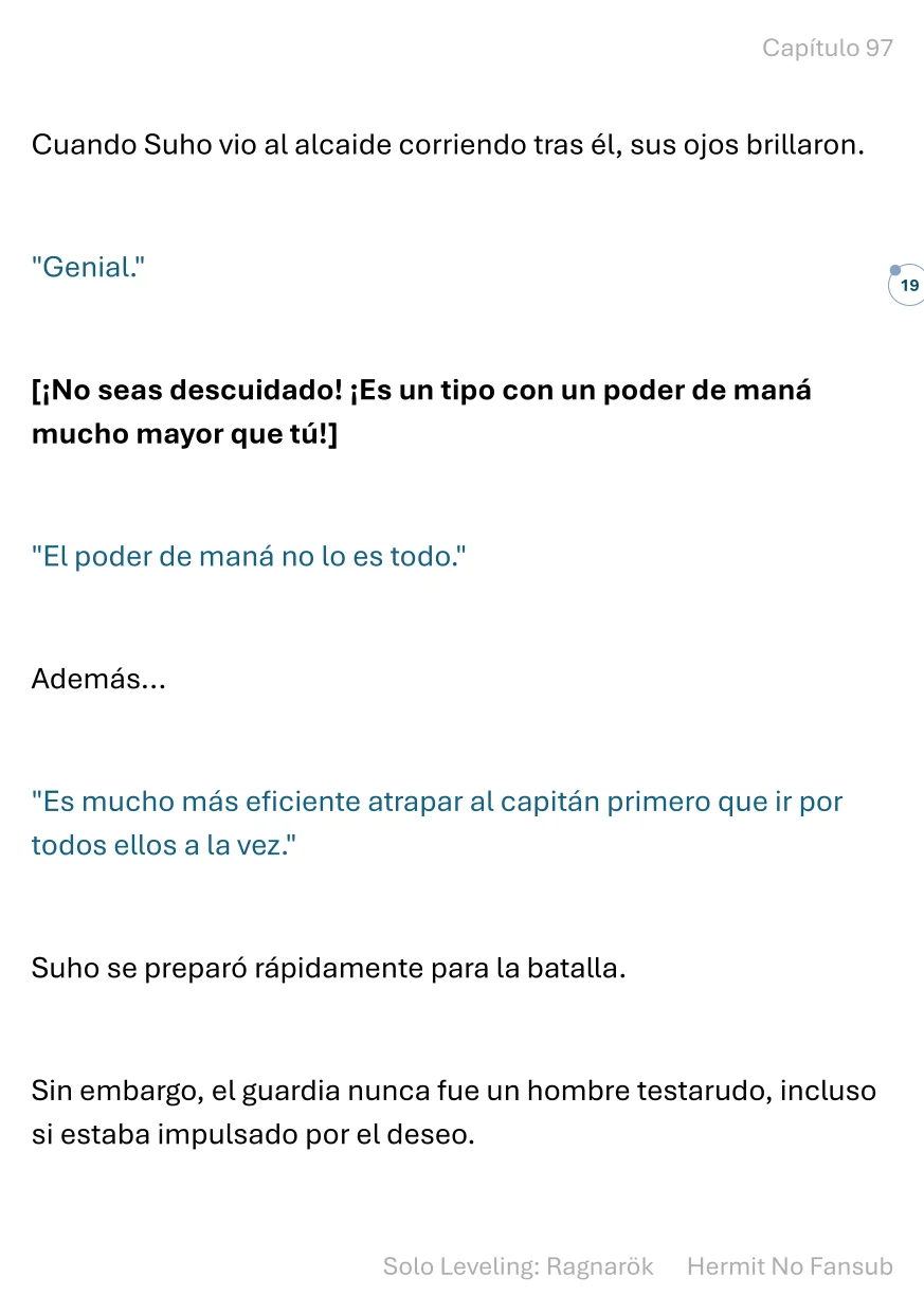 Página 20 del Manga