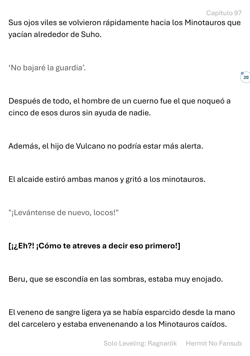 Página 21 del Manga