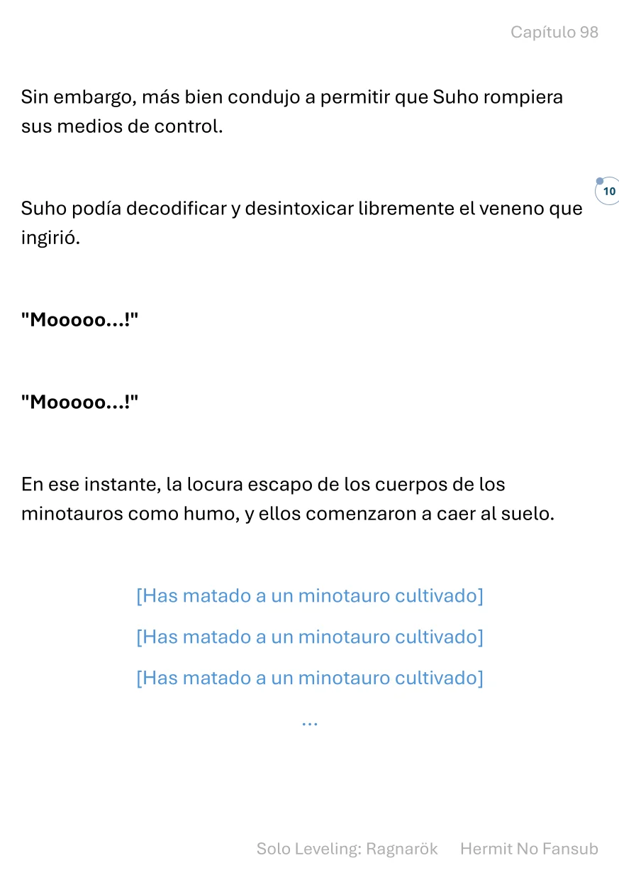 Página 11 del Manga