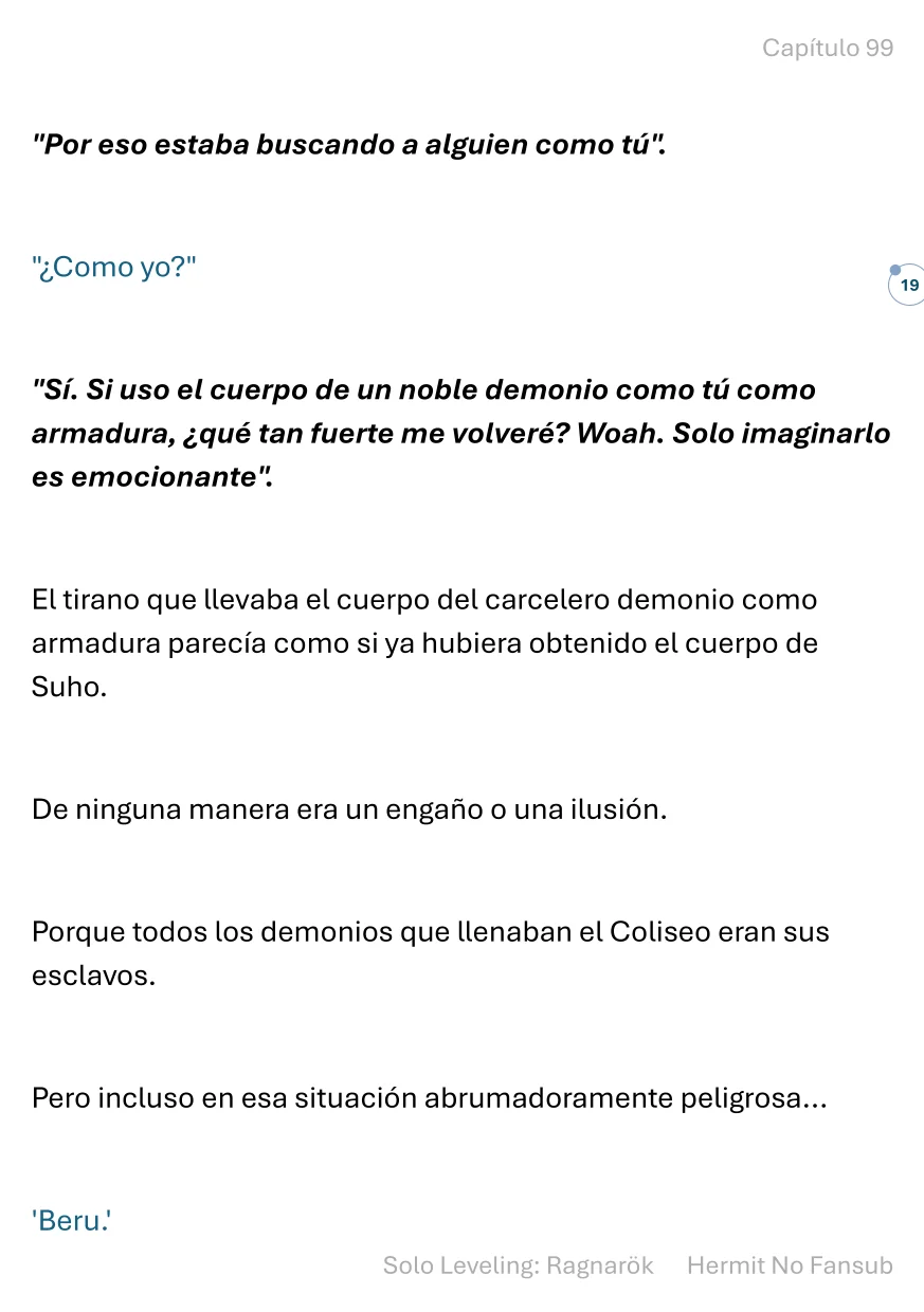 Página 20 del Manga