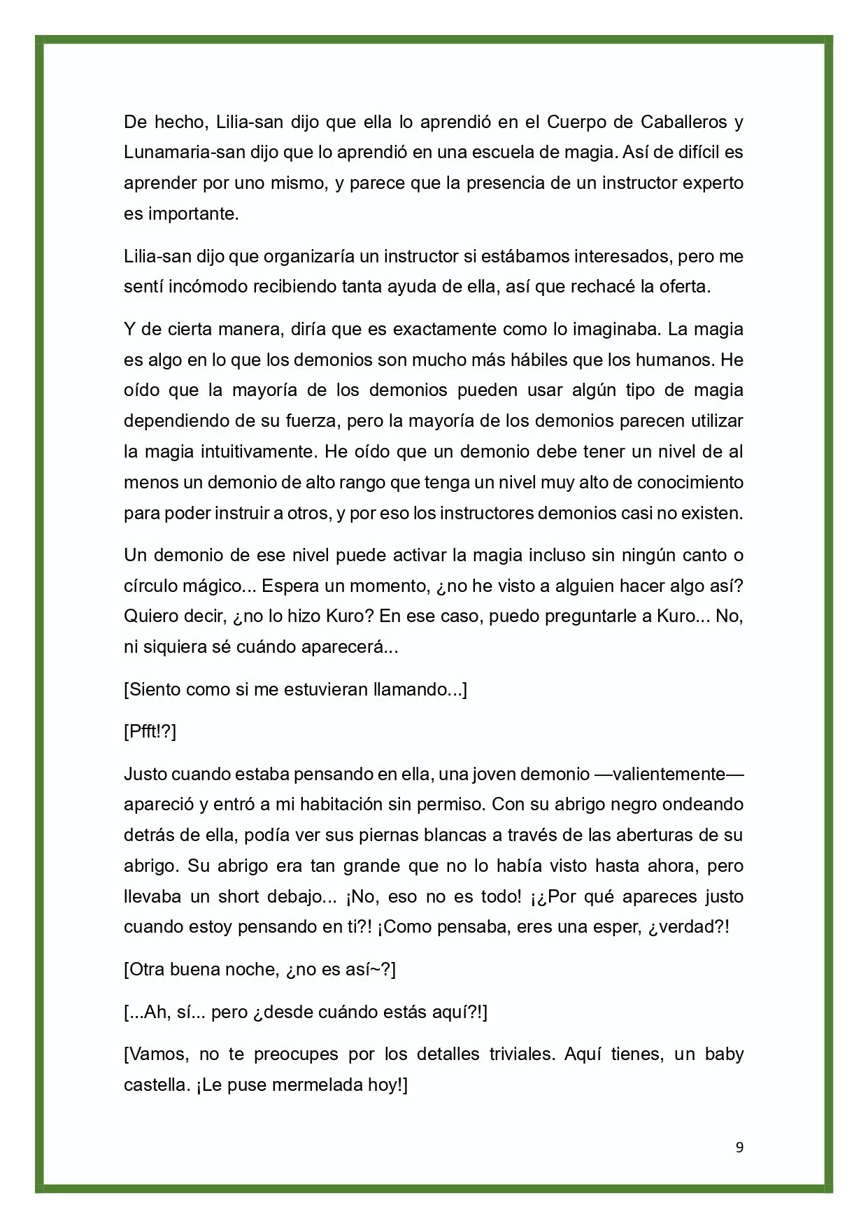 Página 9 del Manga