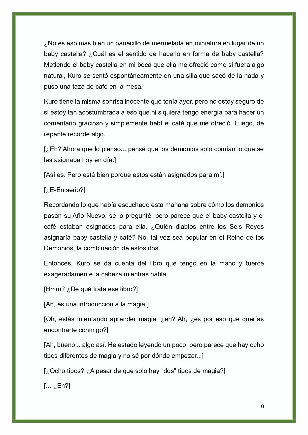 Página 10 del Manga