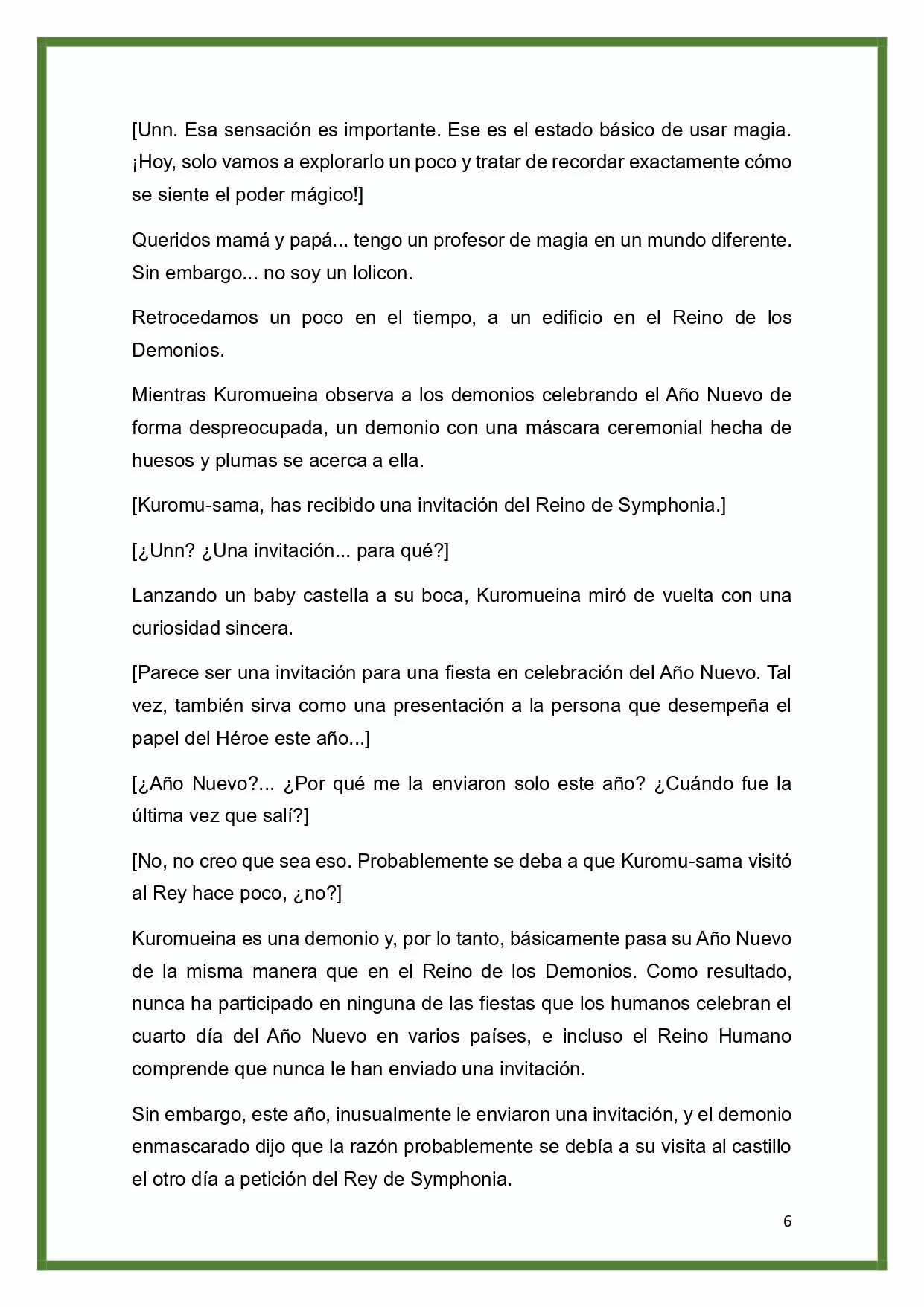 Página 6 del Manga