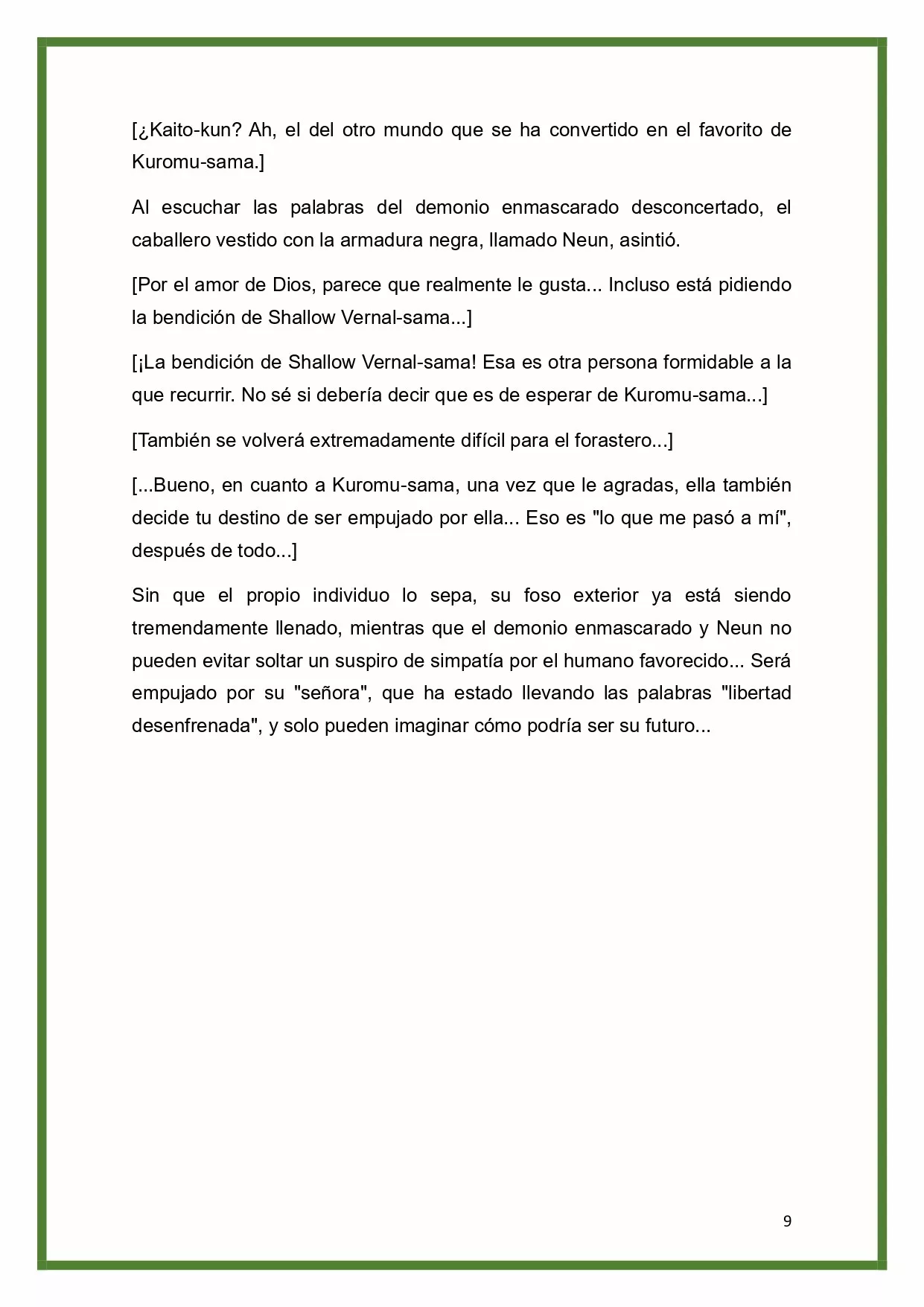 Página 9 del Manga