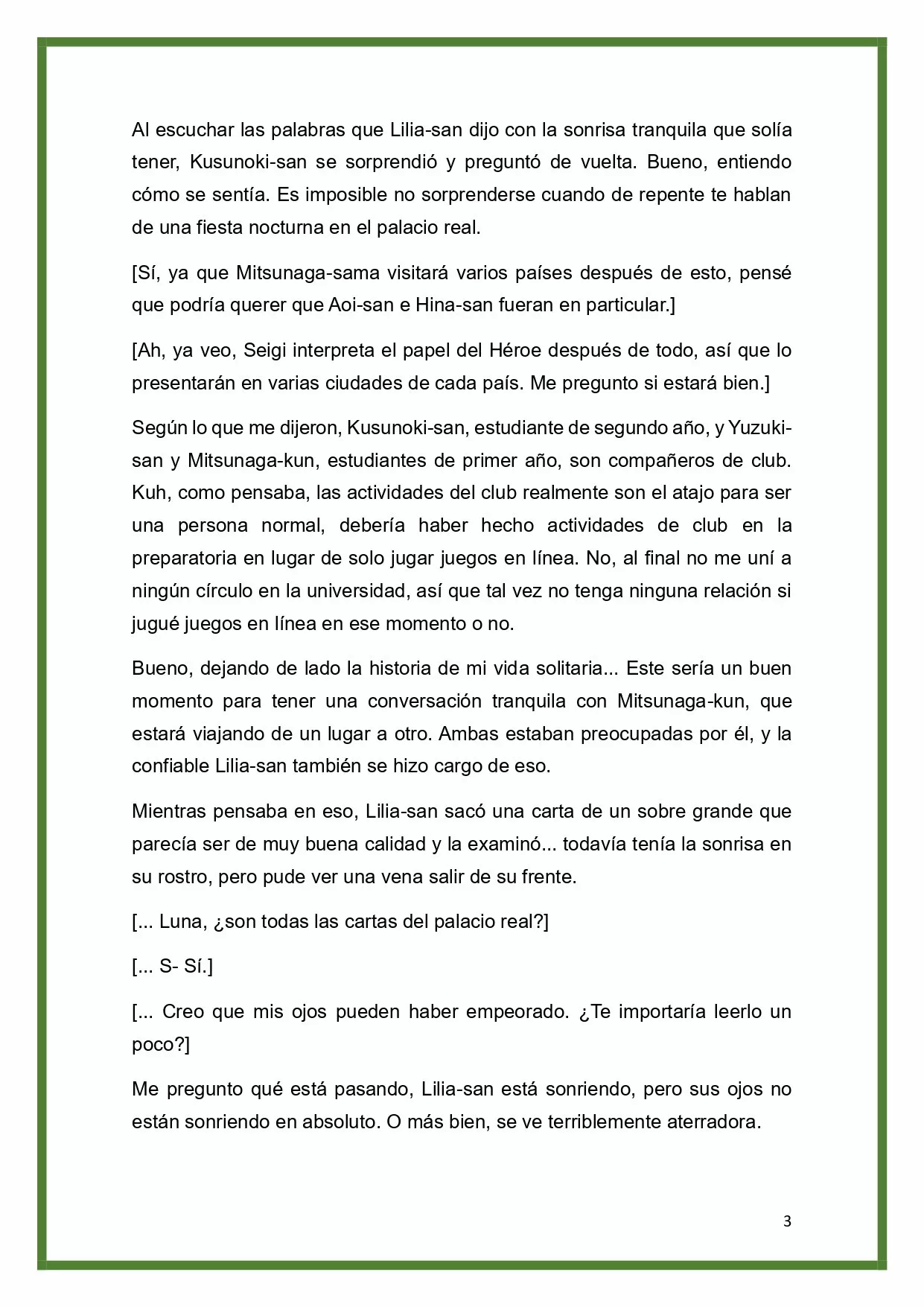 Página 3 del Manga