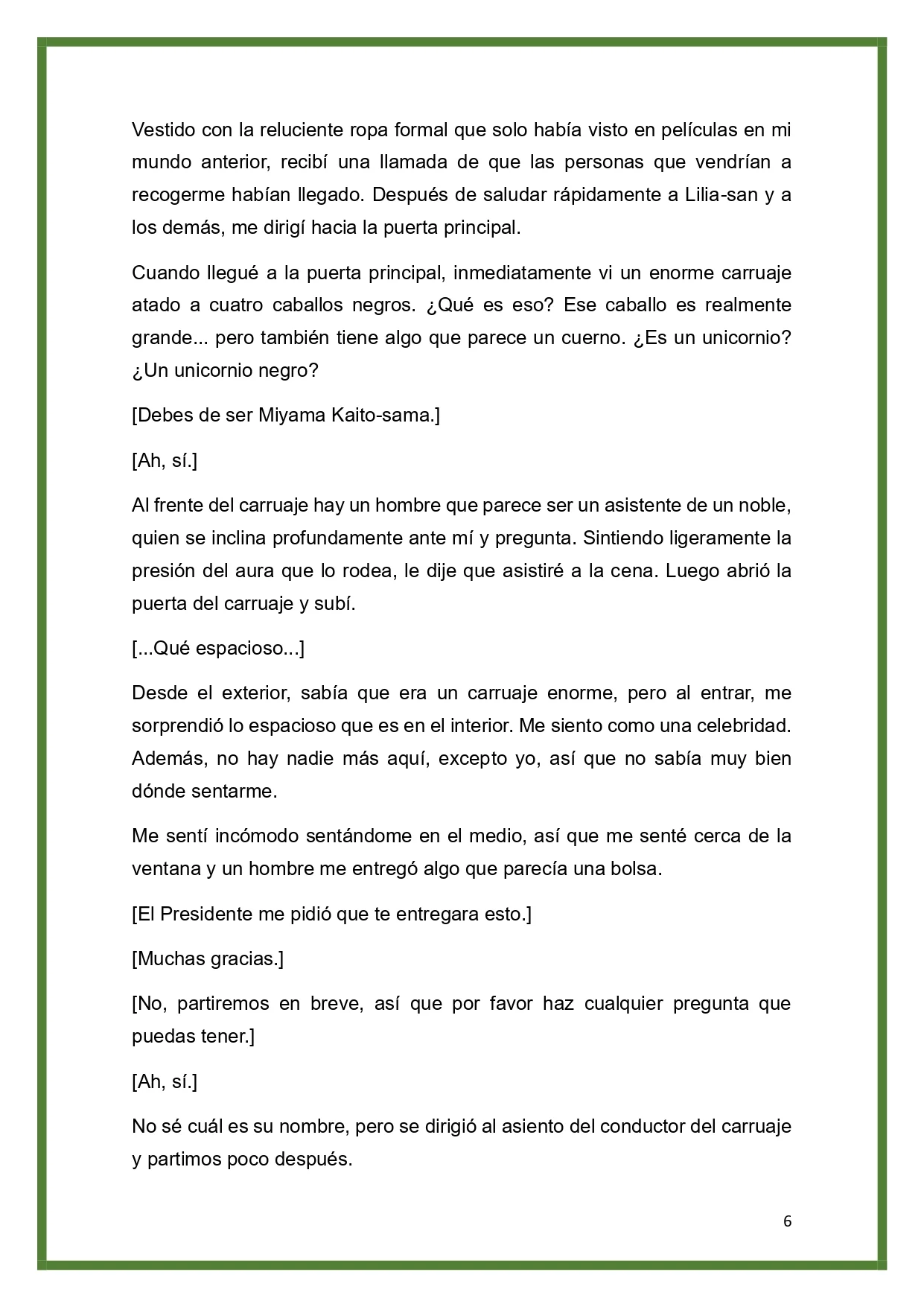 Página 6 del Manga