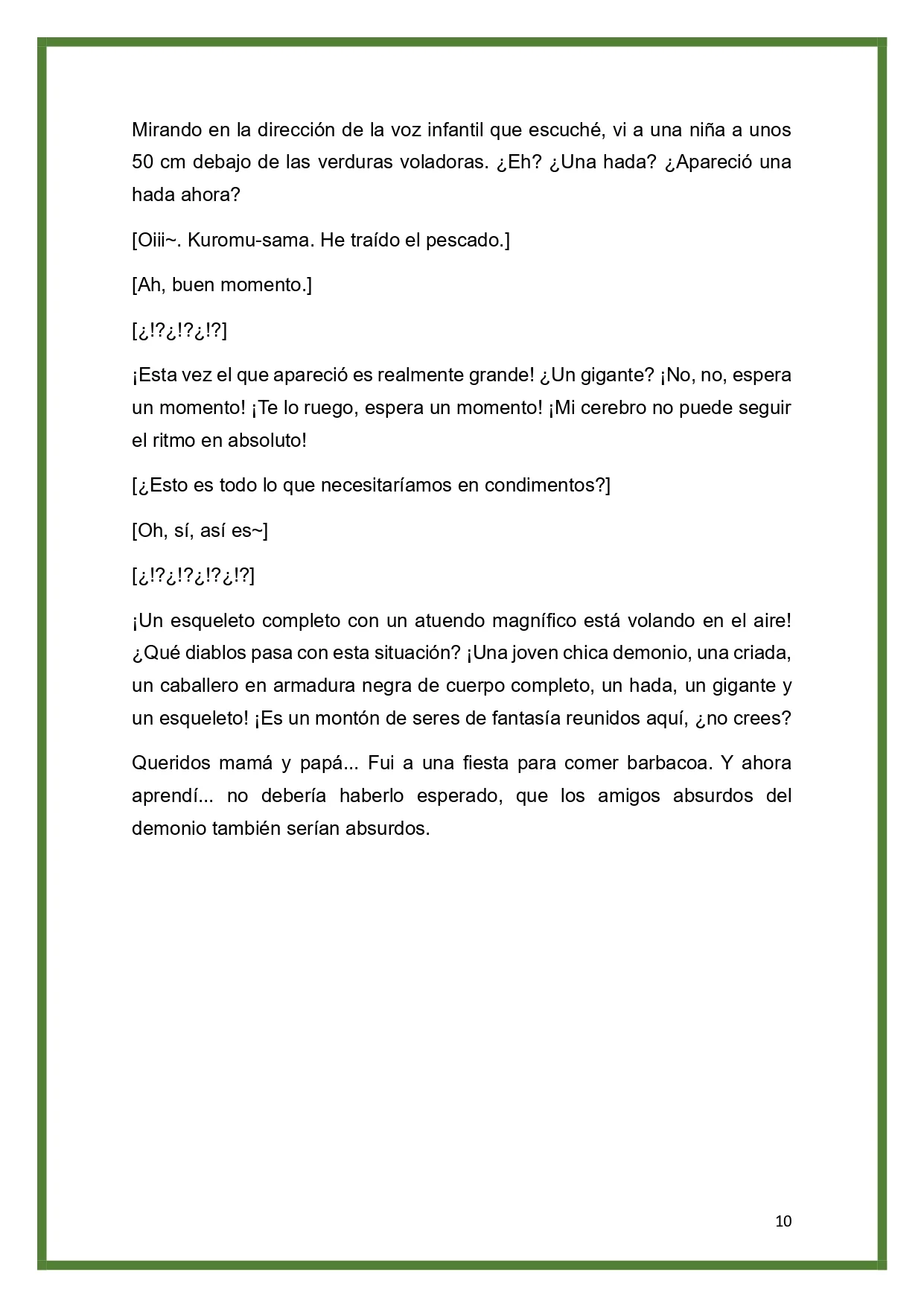 Página 10 del Manga