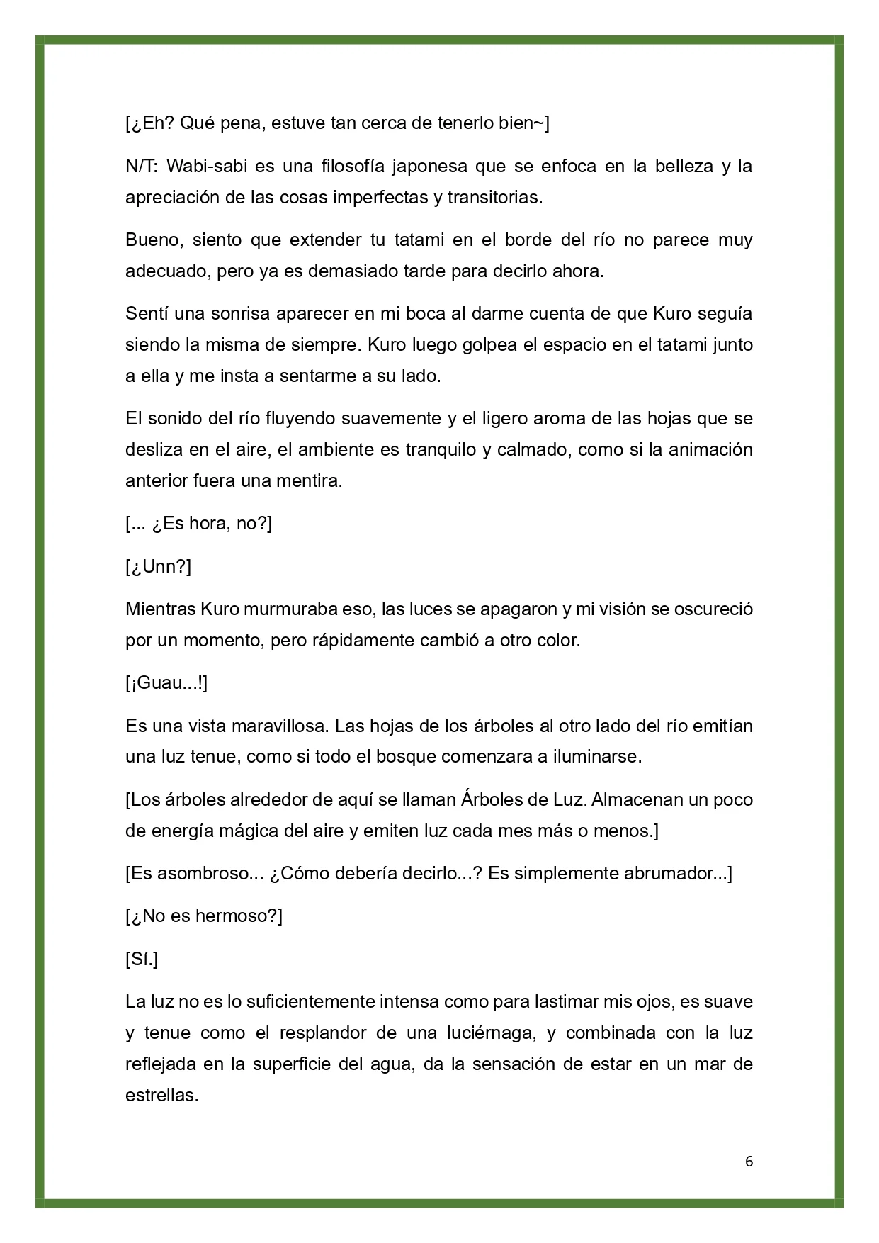 Página 6 del Manga