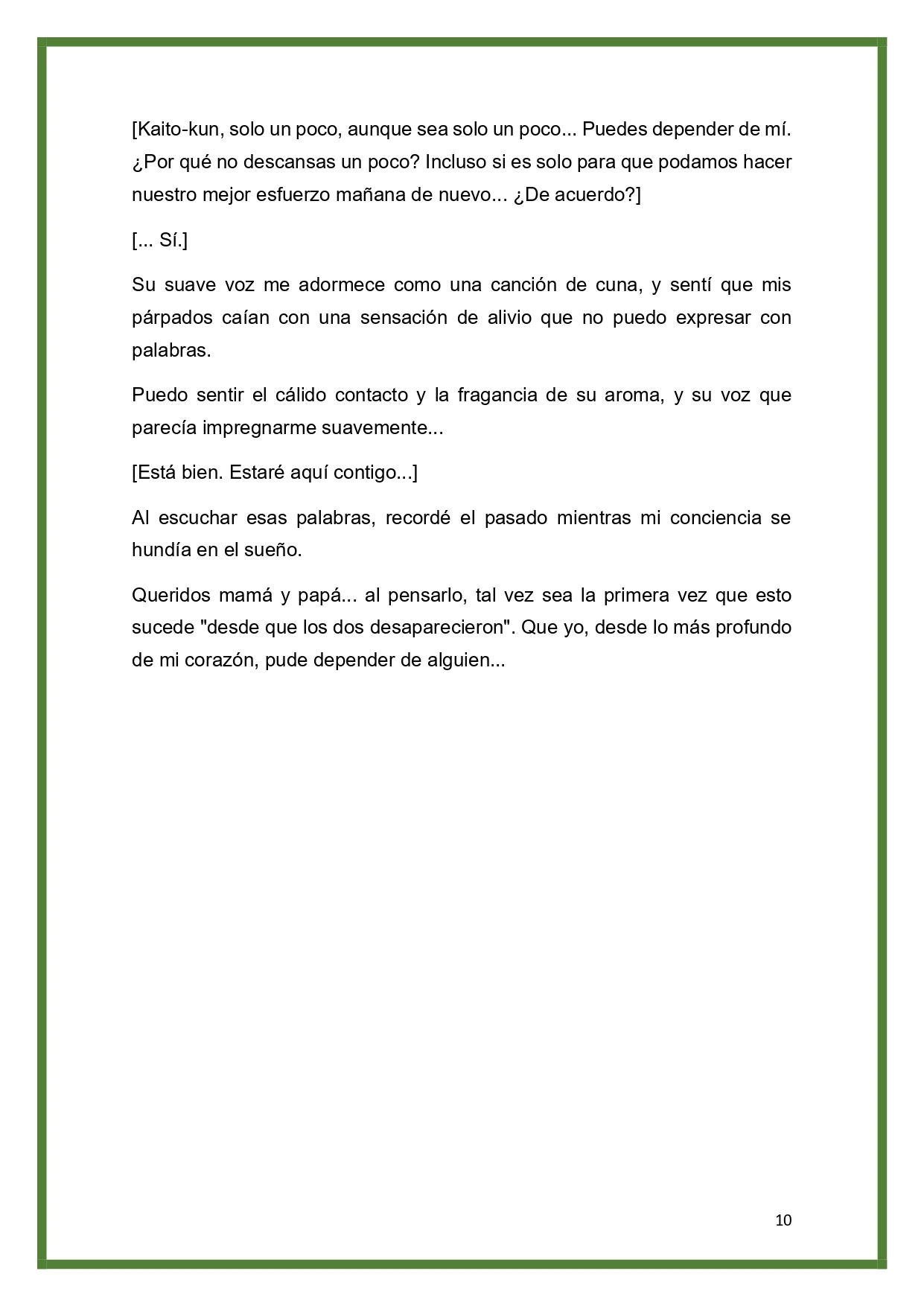 Página 10 del Manga