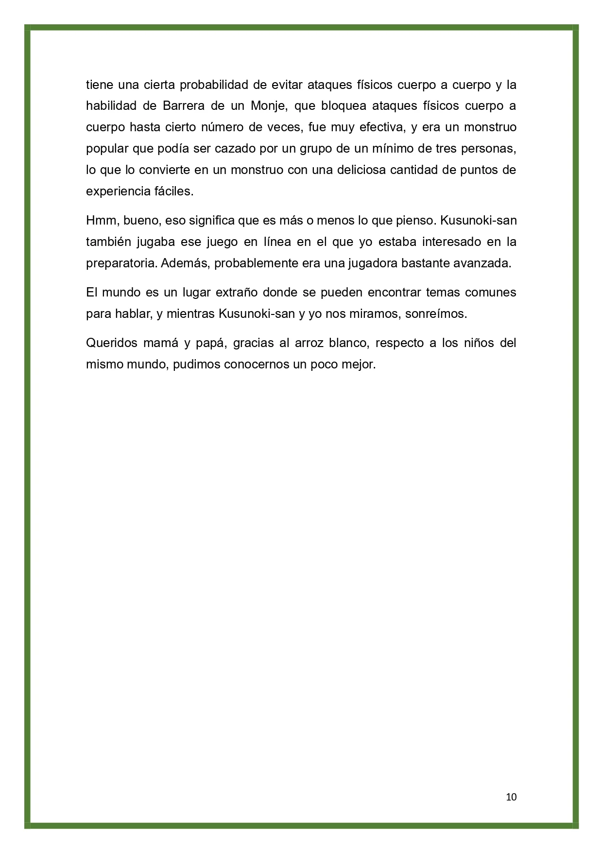 Página 10 del Manga