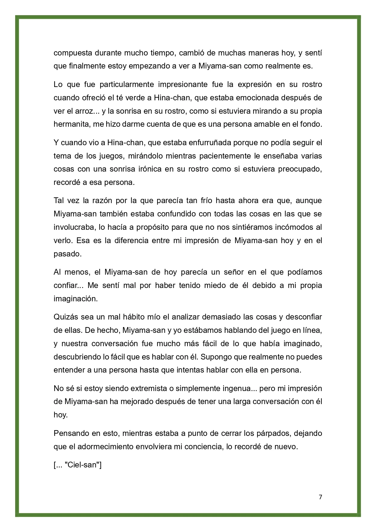 Página 7 del Manga