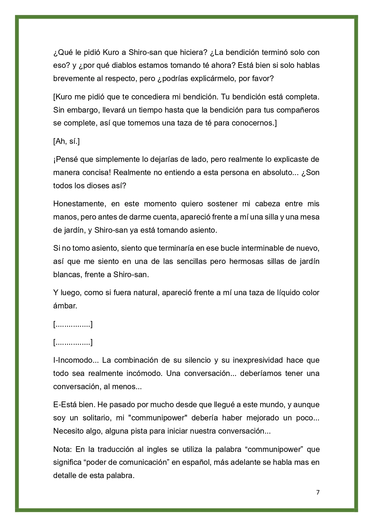 Página 7 del Manga