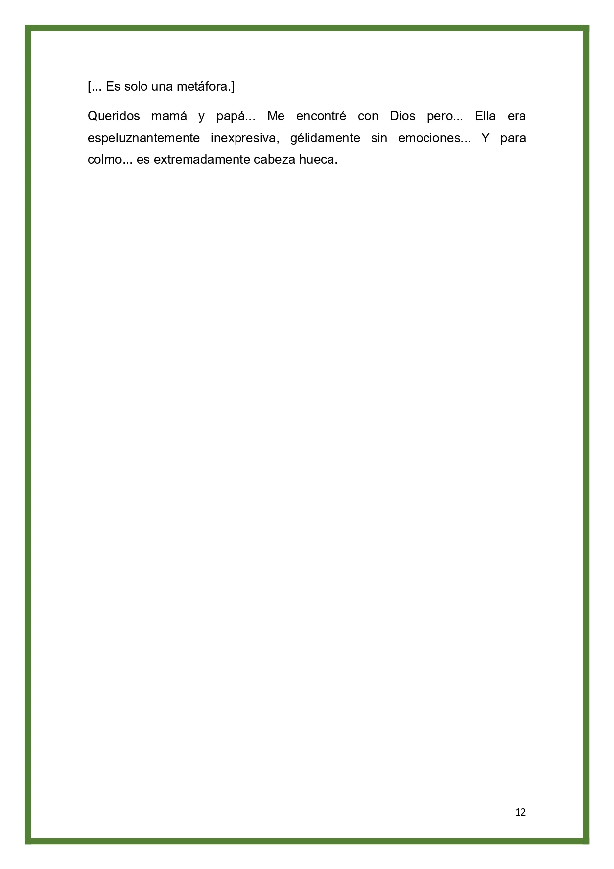 Página 12 del Manga