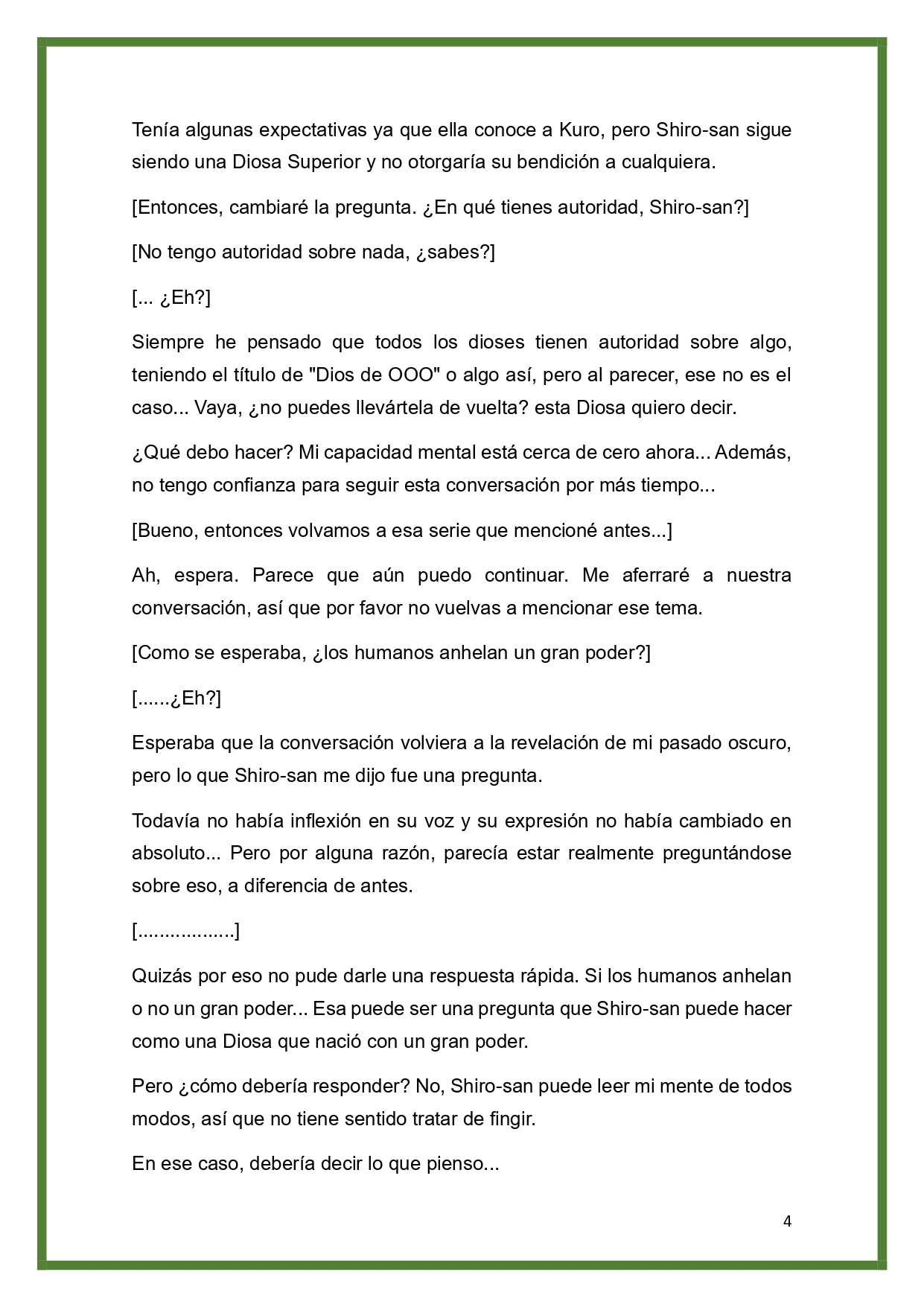 Página 4 del Manga