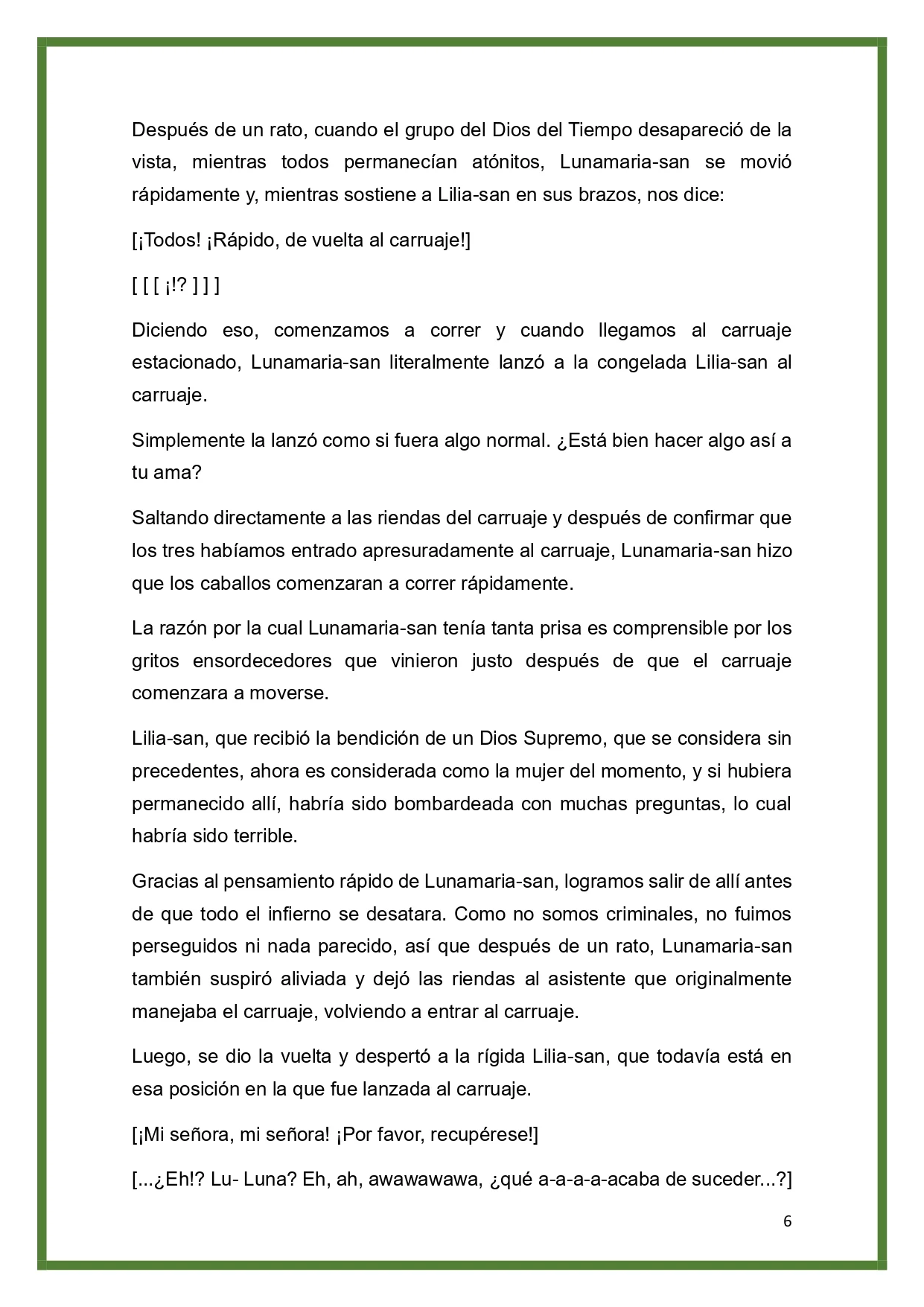 Página 6 del Manga