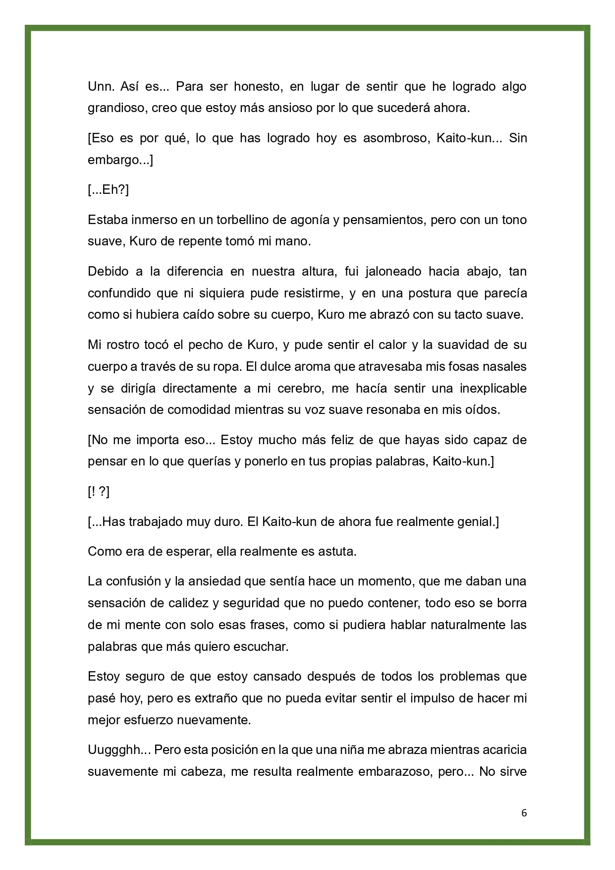 Página 6 del Manga