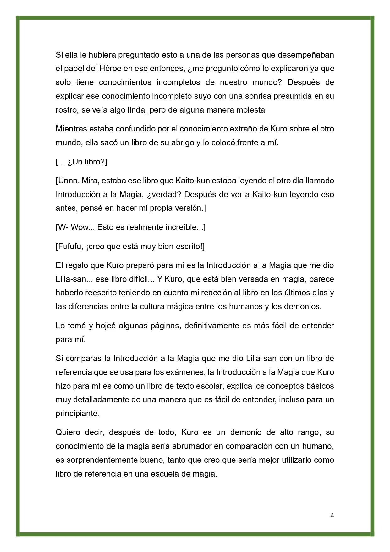 Página 4 del Manga