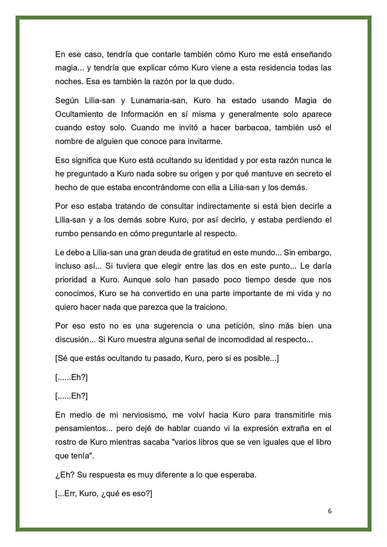 Página 6 del Manga
