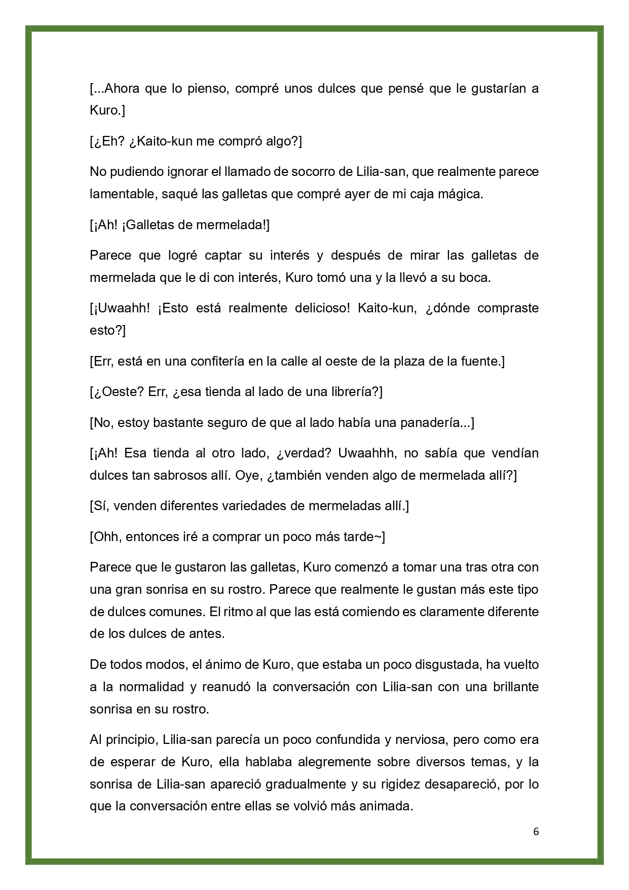 Página 6 del Manga