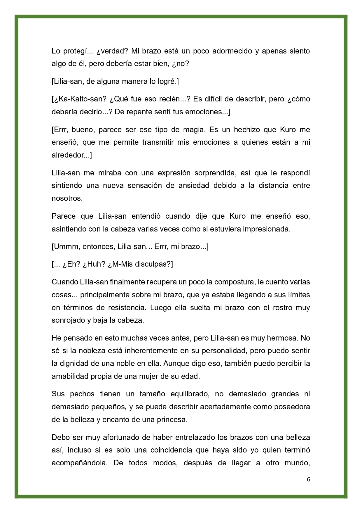 Página 6 del Manga
