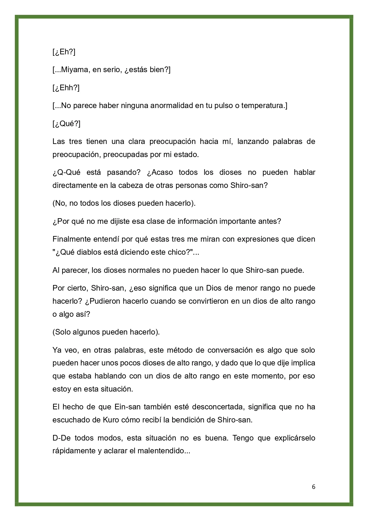 Página 6 del Manga