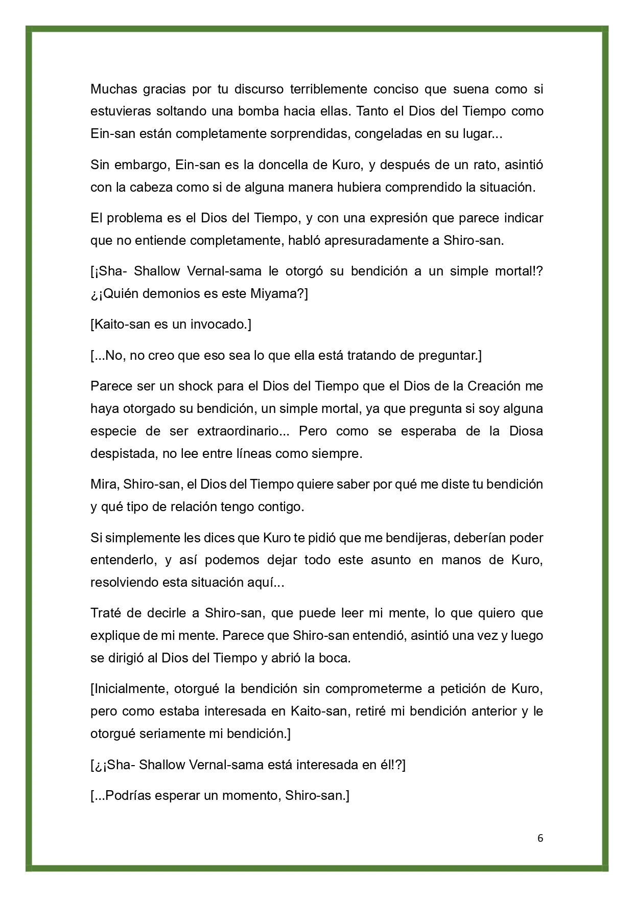 Página 6 del Manga