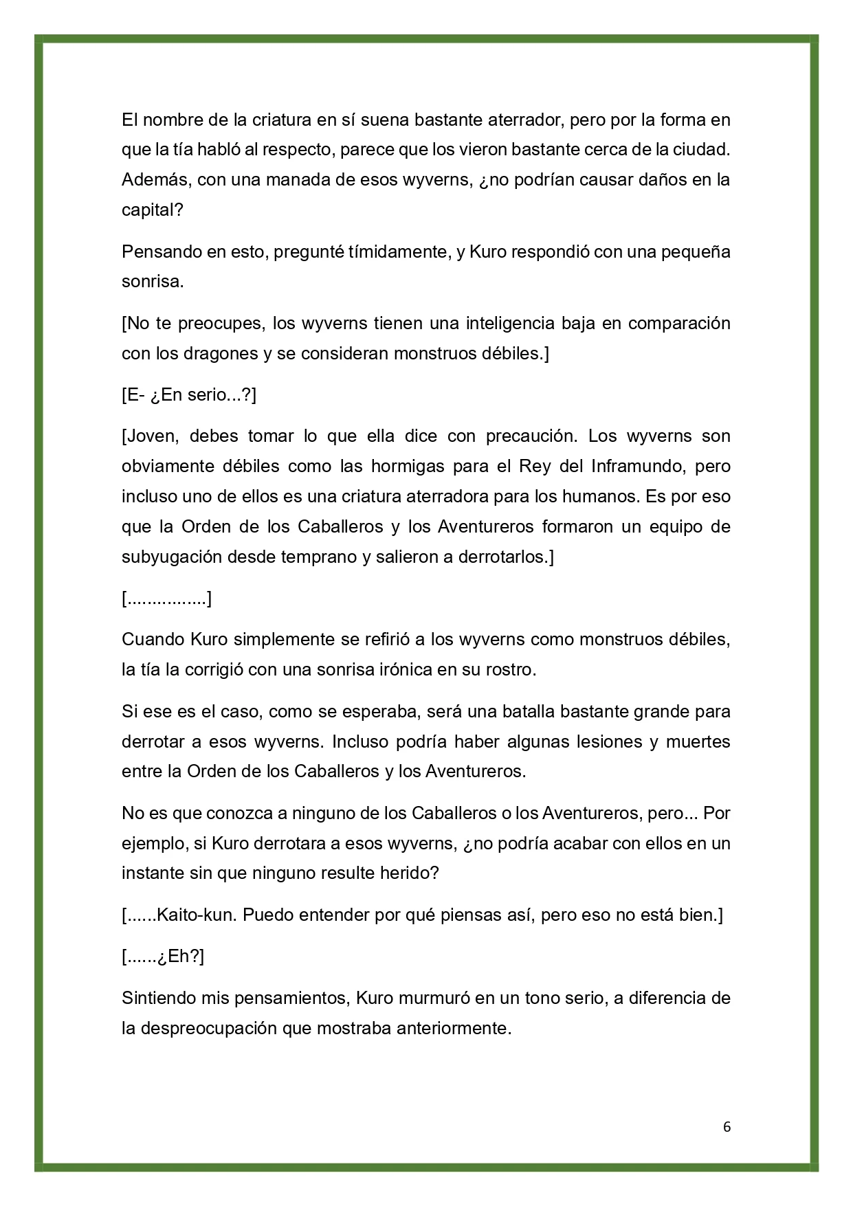 Página 6 del Manga