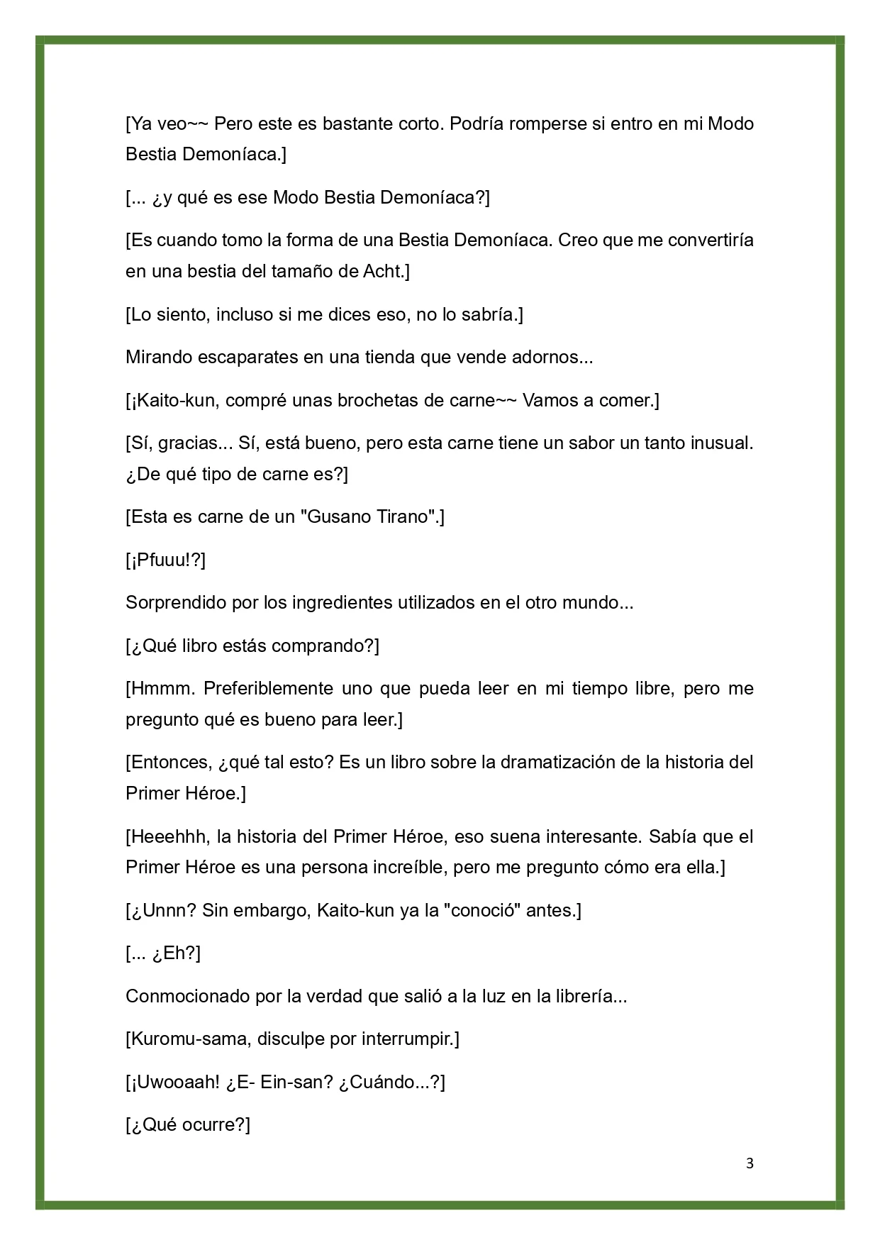 Página 3 del Manga