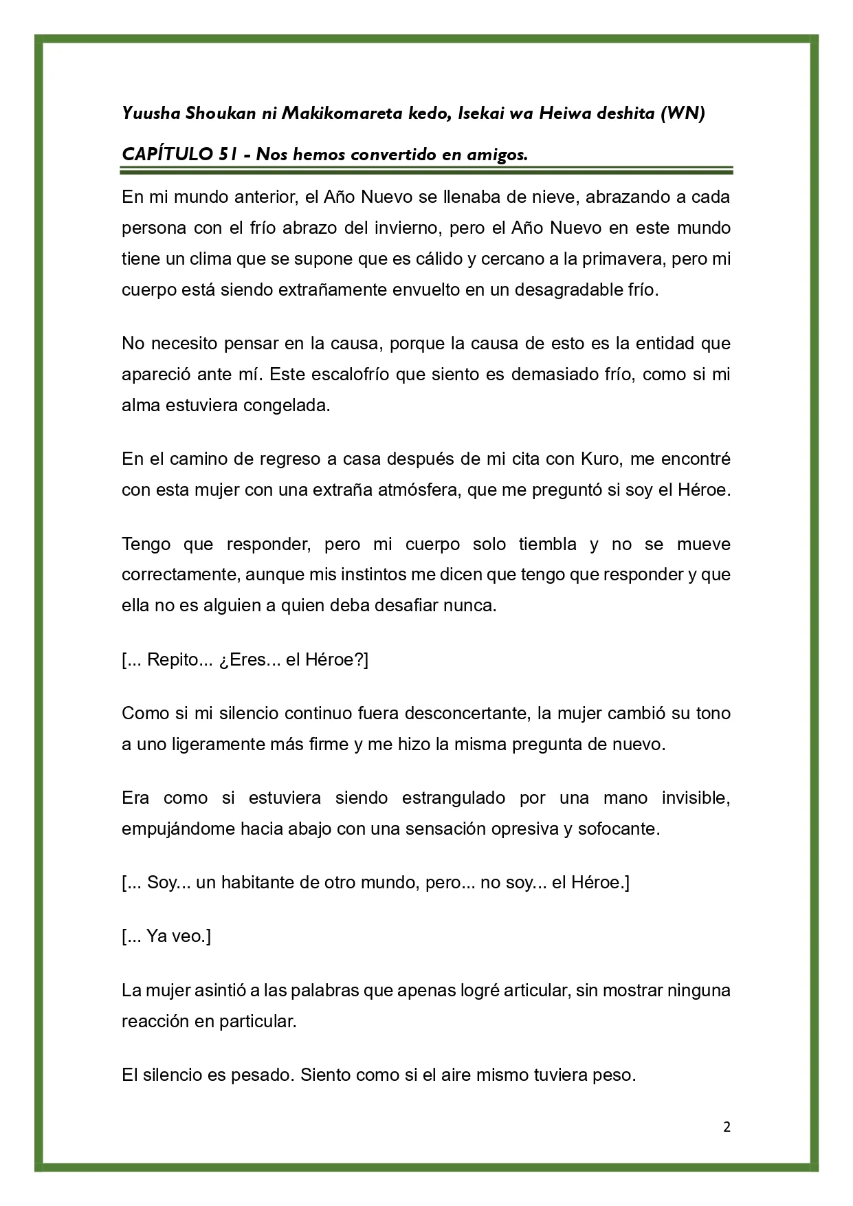 Página 2 del Manga