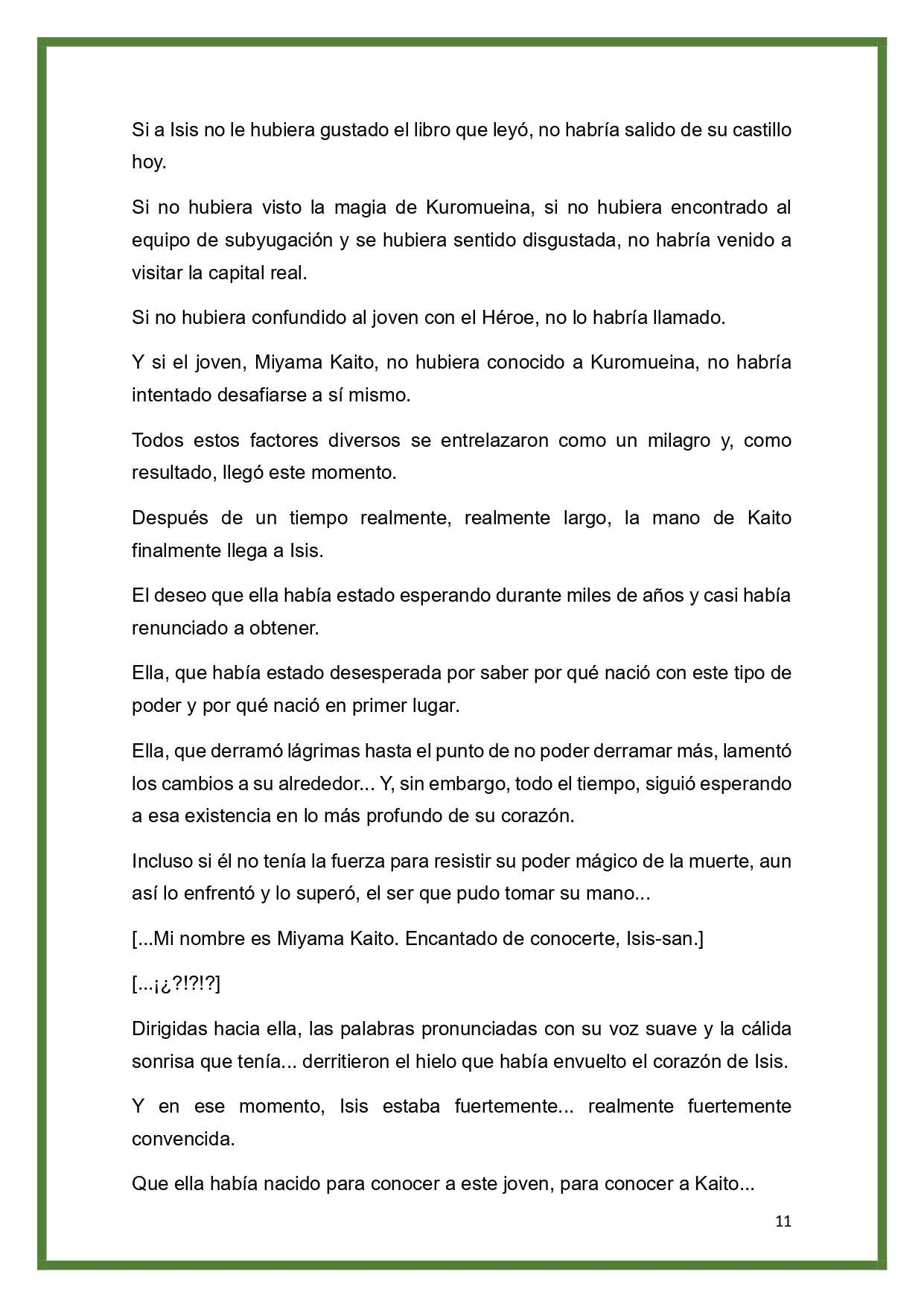 Página 11 del Manga