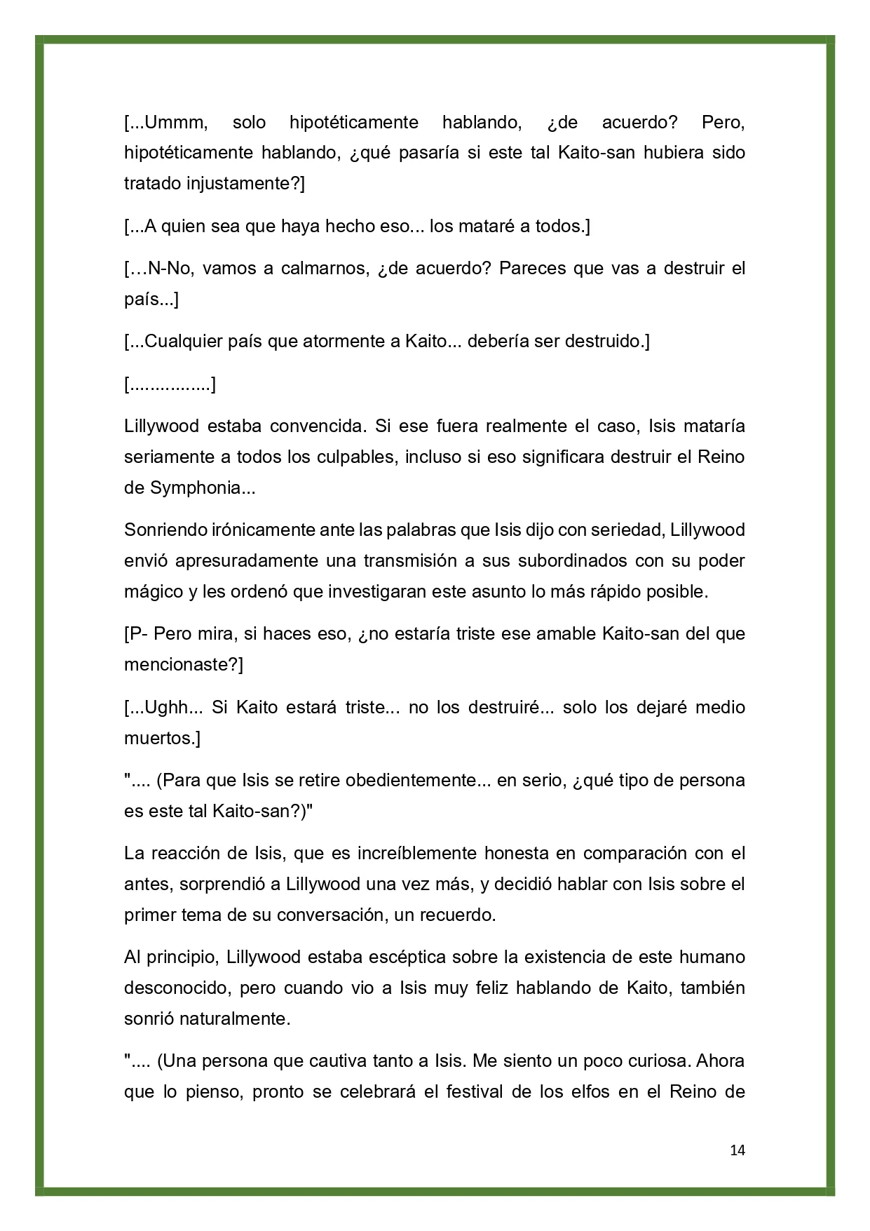 Página 14 del Manga