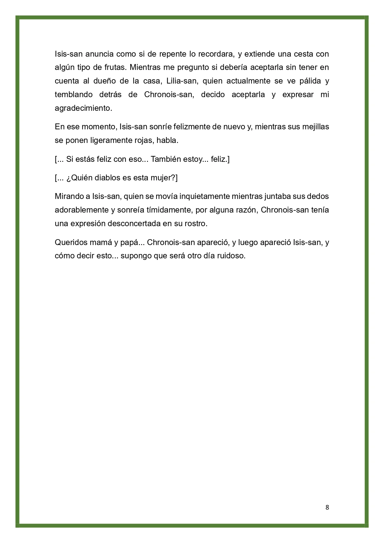 Página 8 del Manga