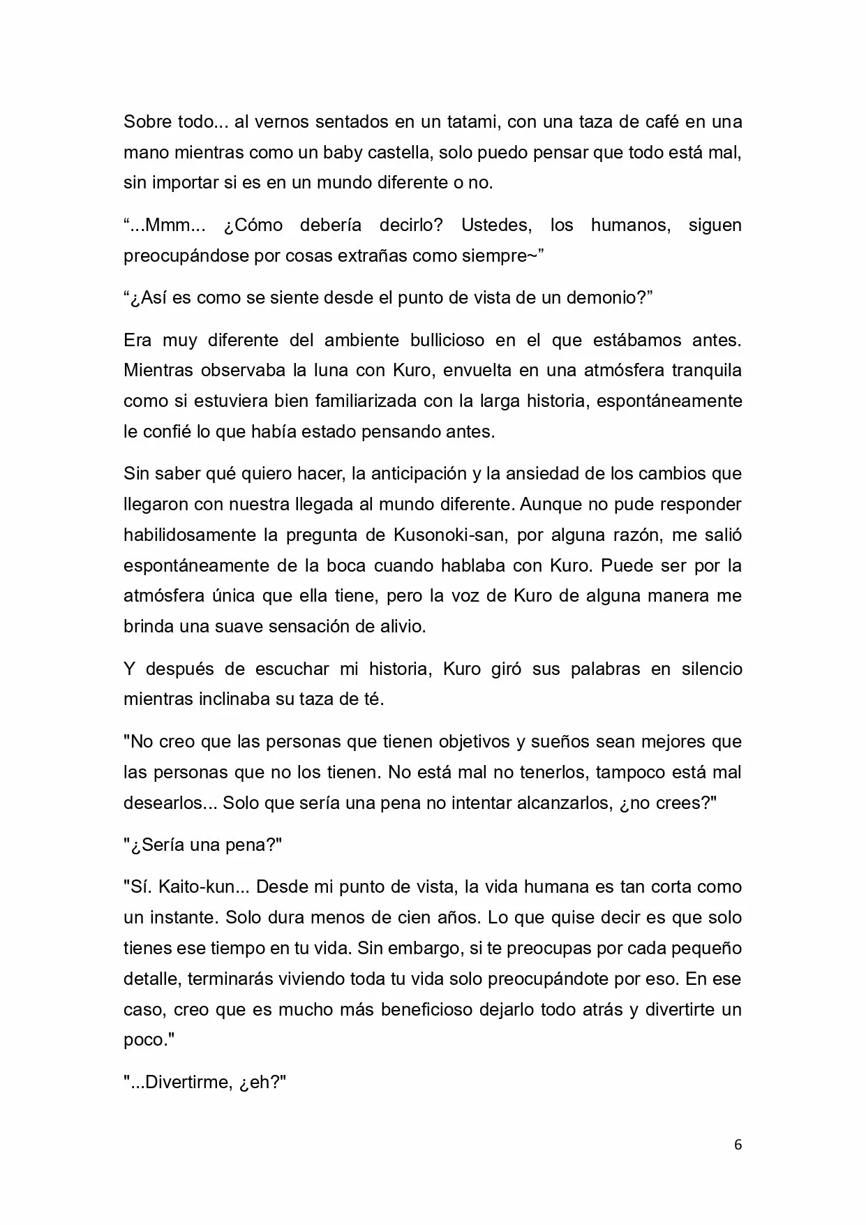 Página 6 del Manga