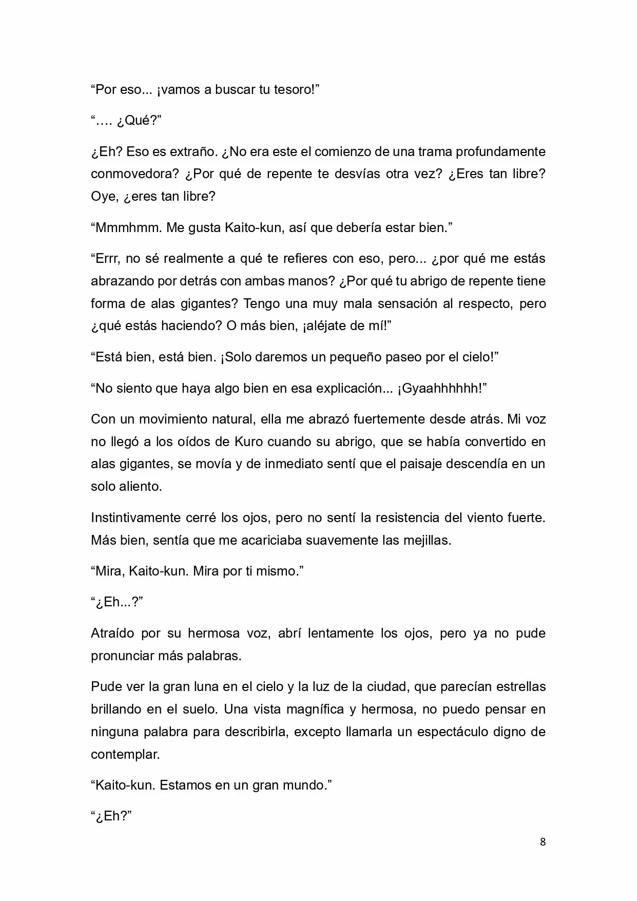 Página 8 del Manga
