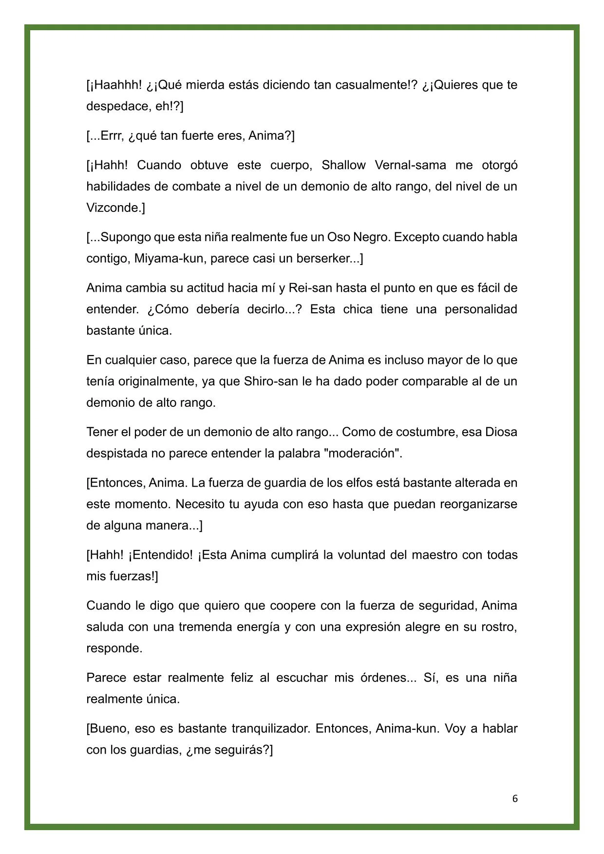Página 6 del Manga